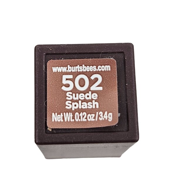 Burts Bees Natural Lipstick 502 Suede Splash 0.12 Oz/3.4 g  Lot Of 2 NIP - Picture 3 of 7